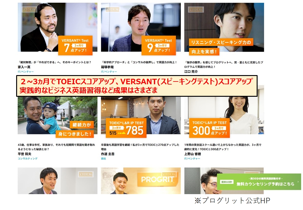 プログリット口コミ