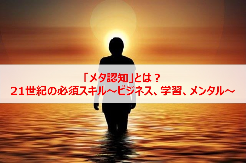 メタ認知をわかりやすく具体例で解説~ビジネス、学習に必須のスキル~